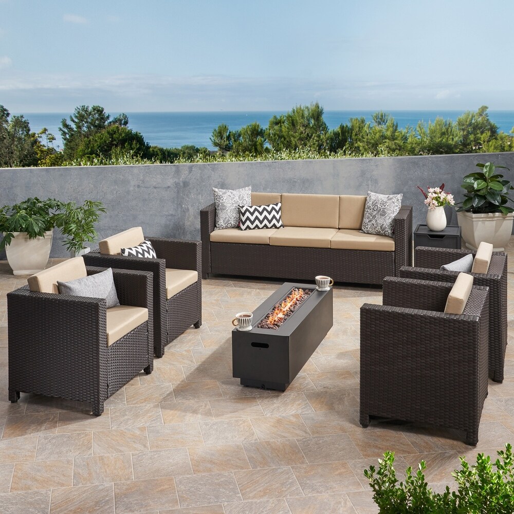 Fire Pit Set Patio Furniture Find Great Outdoor Seating Dining