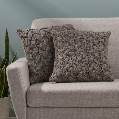 Buy Solid Color Pillow Covers Throw Pillows Online At Overstock