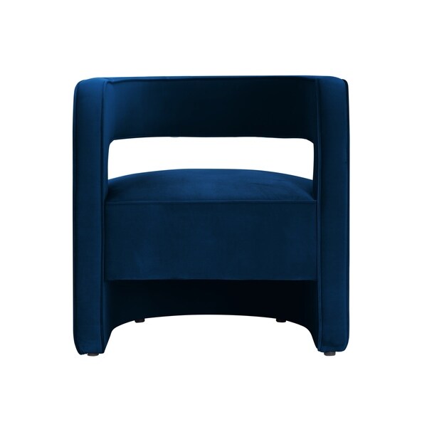 Carmelo Accent chair with Open Back