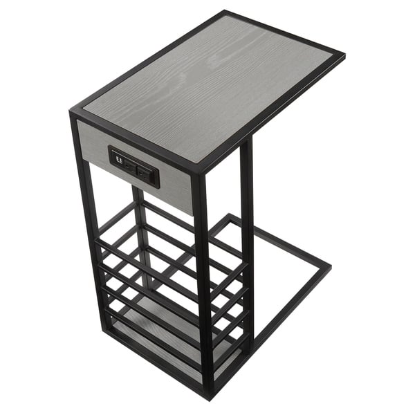 Carbon Loft Abidin C Table With Usb Ports Outlets And Carbon Loft Abidin C Table With Usb Ports Outlets And