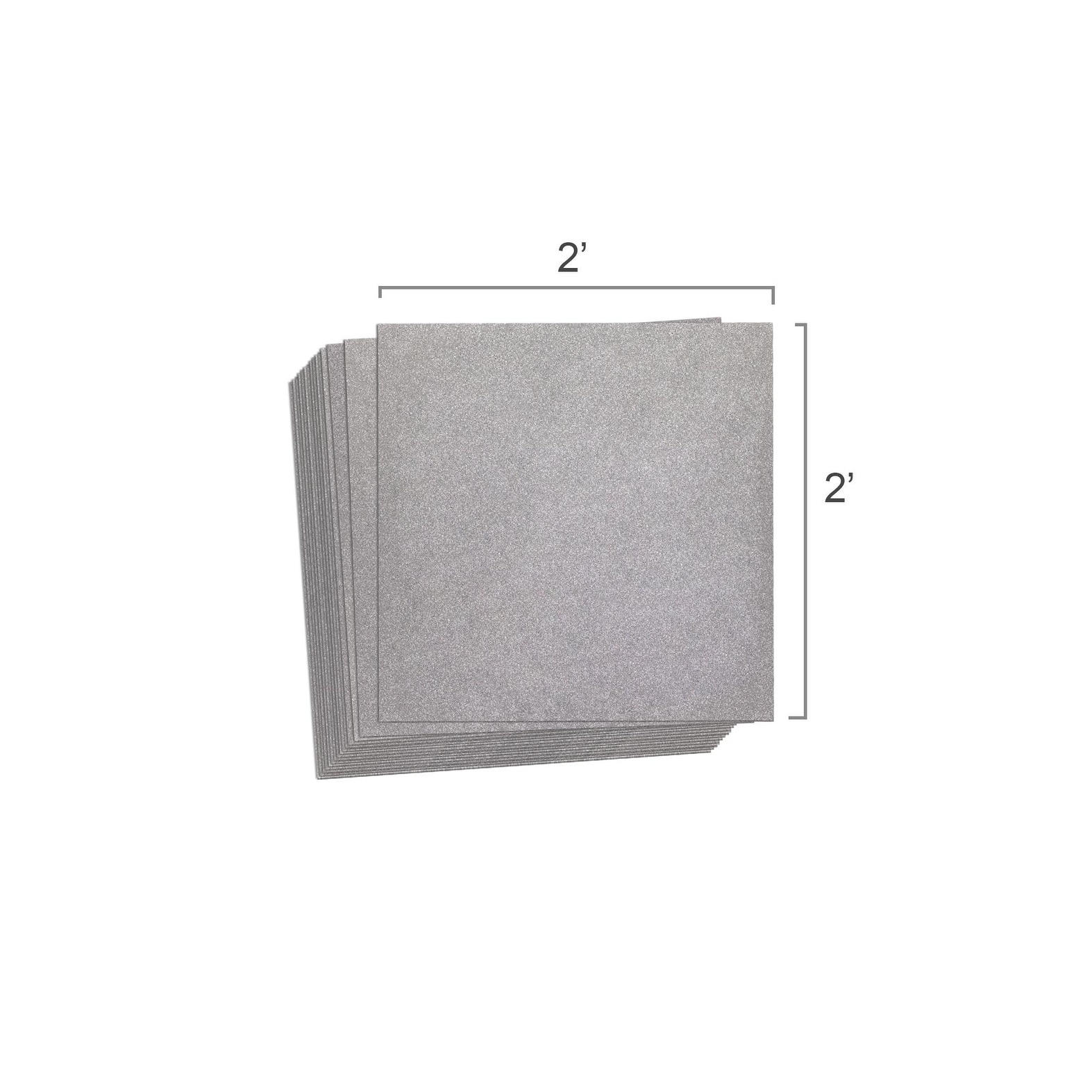 30 sq. ft. // 5-Pack Natural Cork Underlayment Sheet 2 ft x 3 ft x 1//4 in.
