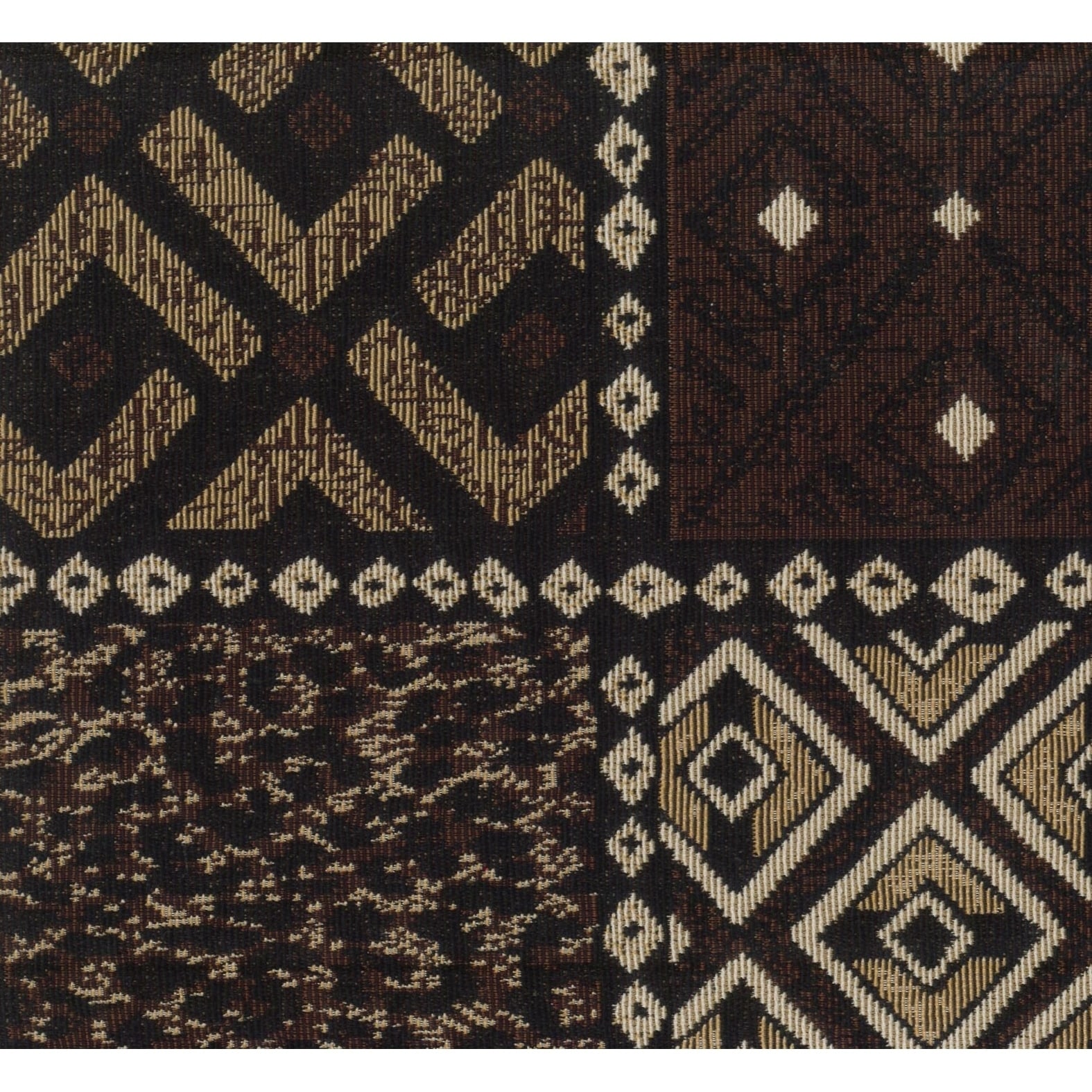 Blazing Needles Corded Tapestry Throw Pillows Set of 2 Safari 18 