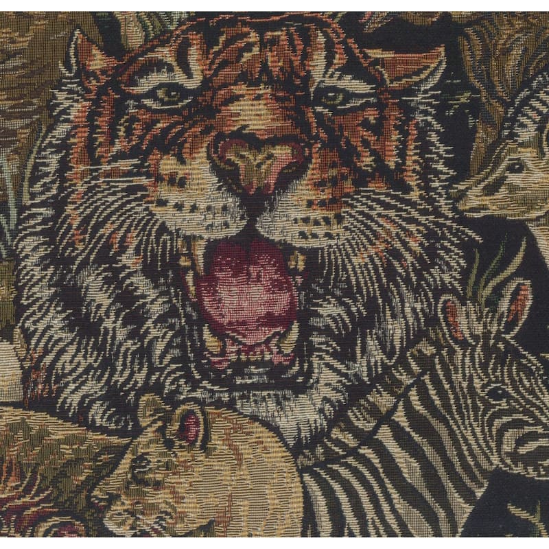 Blazing Needles 18-inch Tapestry Throw Pillows (Set of 4) - Safari