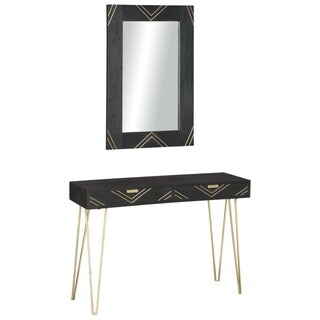 Strick and Bolton Correa Console Table with Mirror