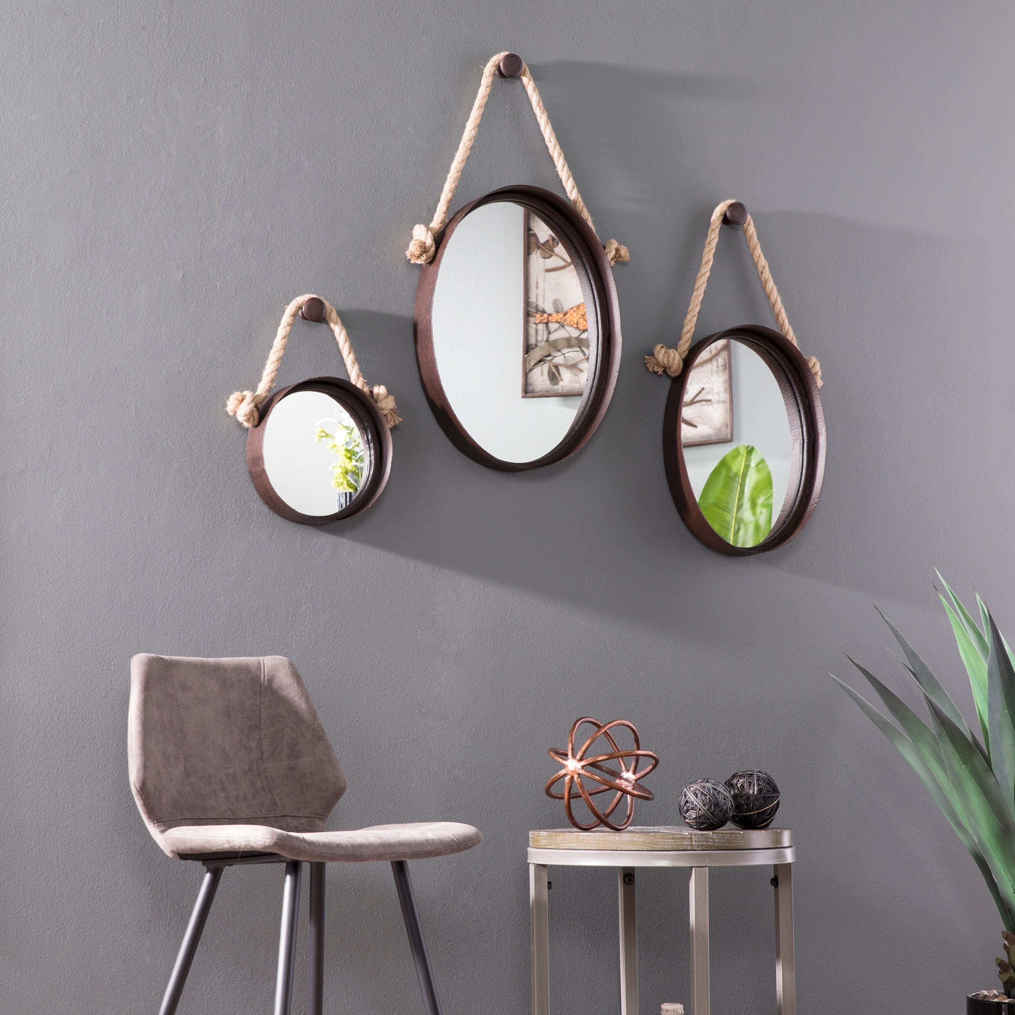 set of 3 mirrors