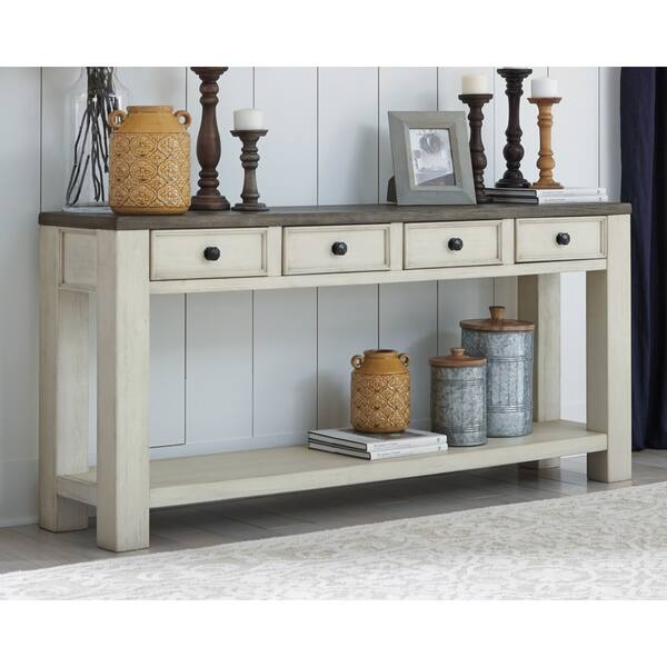 Shop Bolanburg Farmhouse Sofa Table Free Shipping Today