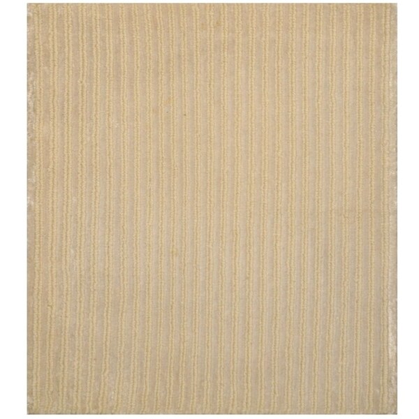 Handmade Tibetan Wool Rug (India) - 2' x 2'. Opens flyout.