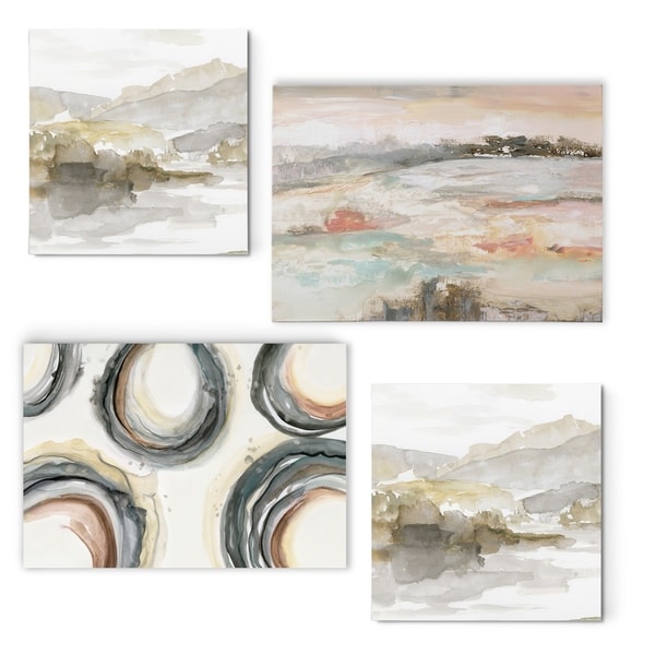 Sandy Collection I -Gallery Wrapped Canvas Set