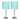 LimeLights Stick Lamp with Charging Outlet and Fabric Shade (Set of 2)