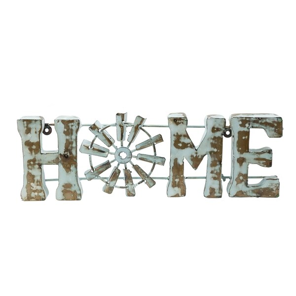 Home W/ Windmill - Mini Blue