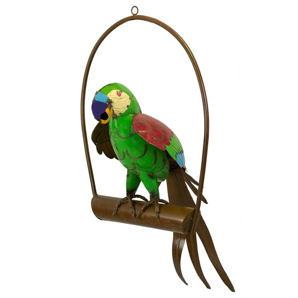 Parrot On Ring - Medium - N/A
