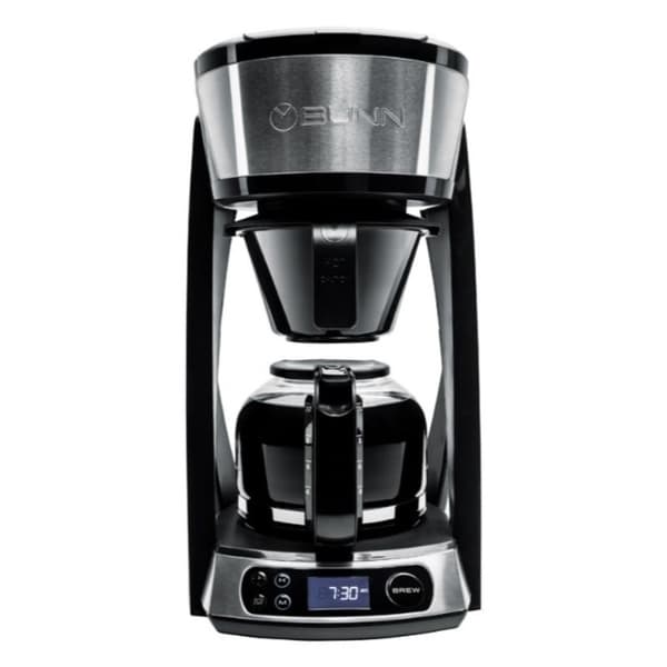 BUNN Heat N' Brew 10 cups Black/Silver Coffee Maker