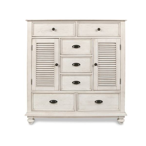 Shop Lakeport Driftwood 2 Door And 7 Drawer Mule Chest On Sale