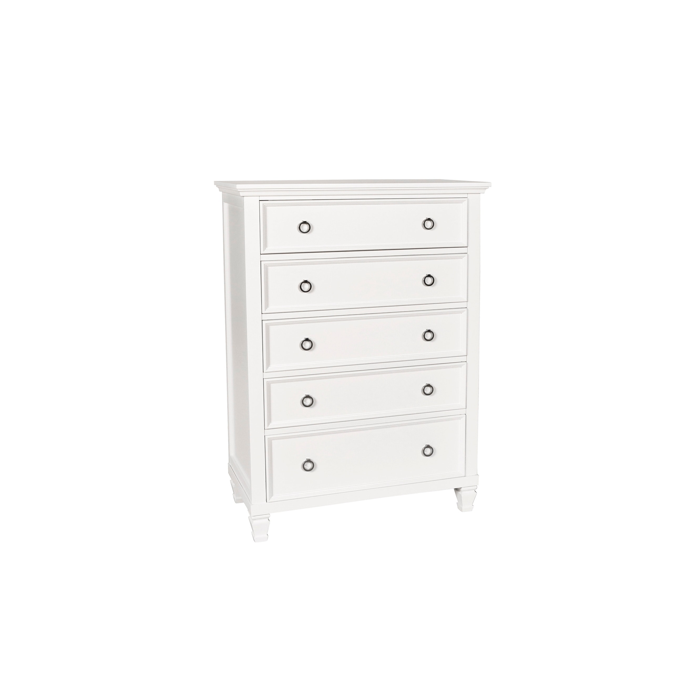 Tamarack White 5 Drawer Chest On Sale Overstock 28809952