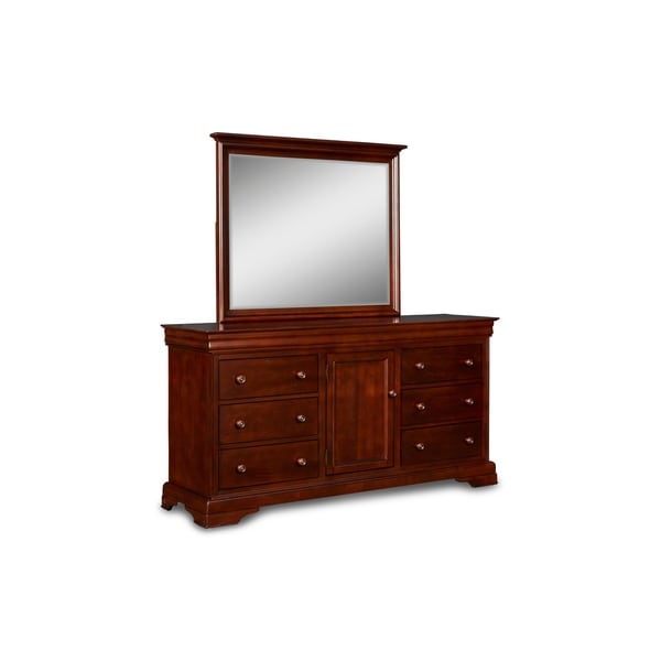 Versailles Bordeaux 6-drawer Dresser