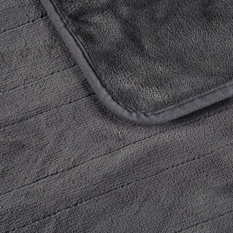 Beautyrest Plush Heated Throw with Foot Pocket