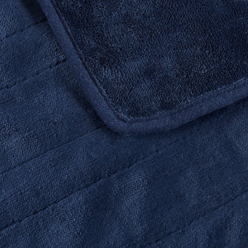 Beautyrest Plush Heated Throw with Foot Pocket