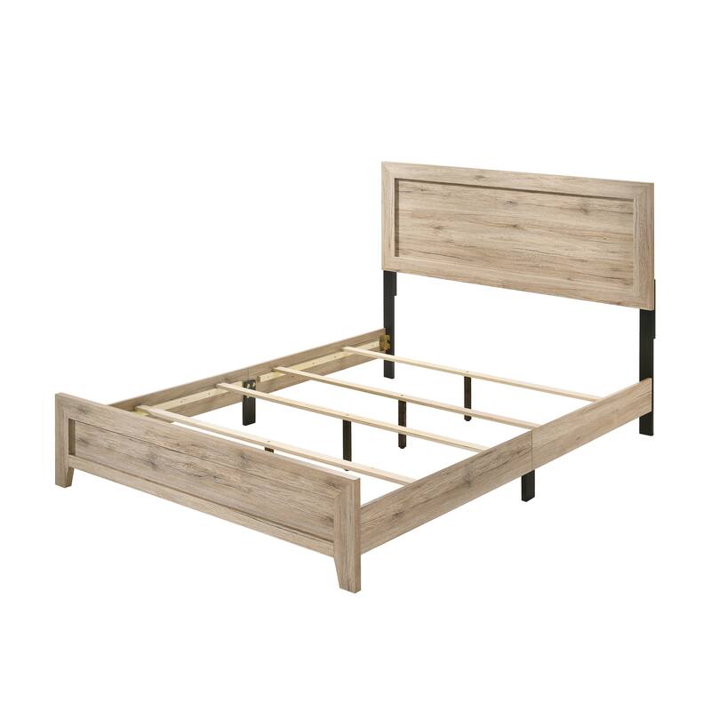 ACME Miquell Eastern King Bed in Natural