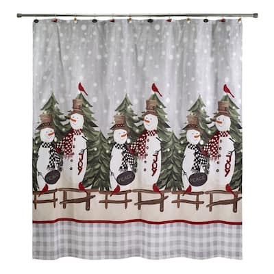 Country Friends Shower Curtain