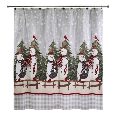 Country Friends Shower Curtain
