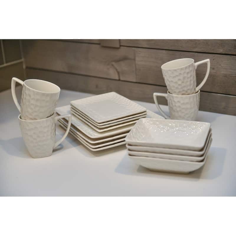 Christopher Knight Collection Lunar Rectangular Soup/Cereal Bowl Set of 6