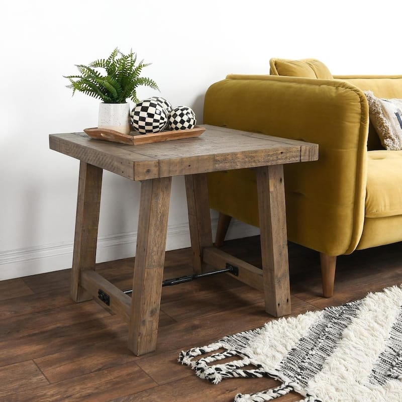 Carbon Loft Pallero Reclaimed Pine End Table