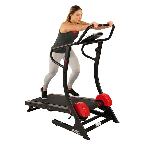 Shop Sunny Health & Fitness Magnetic Training Treadmill -SF-T7878