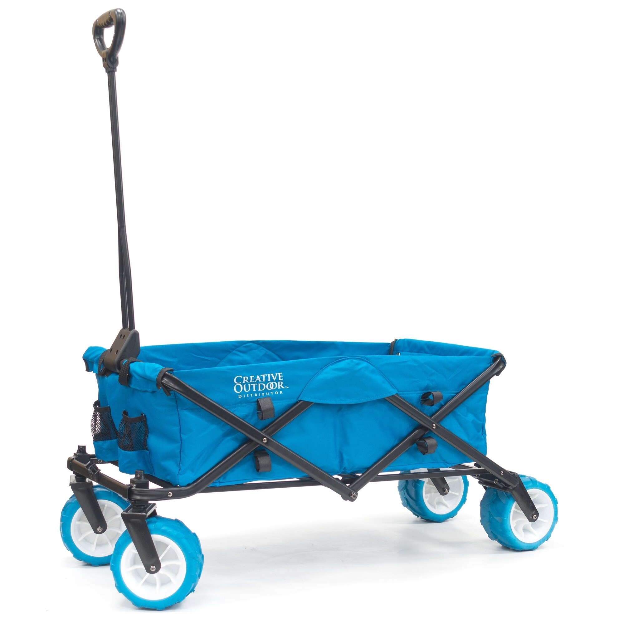 Creative Outdoor Distributor All-Terrain Folding Wagon Teal