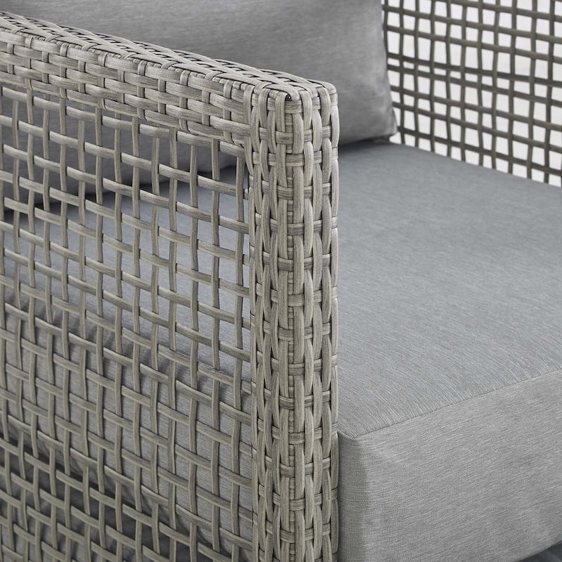 Aura 3 Piece Outdoor Patio Wicker Rattan Set