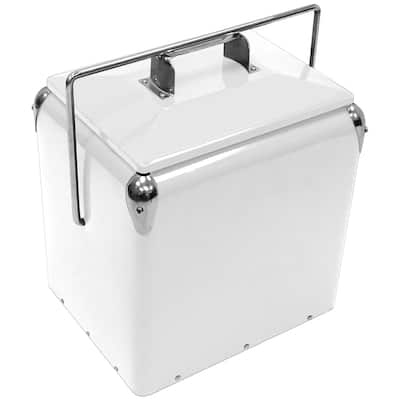 Creative Outdoor Retro 13L Cooler, White
