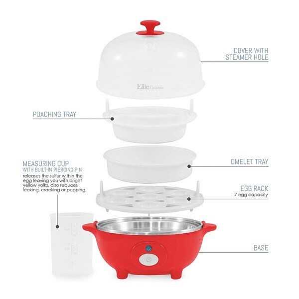 red egg cooker