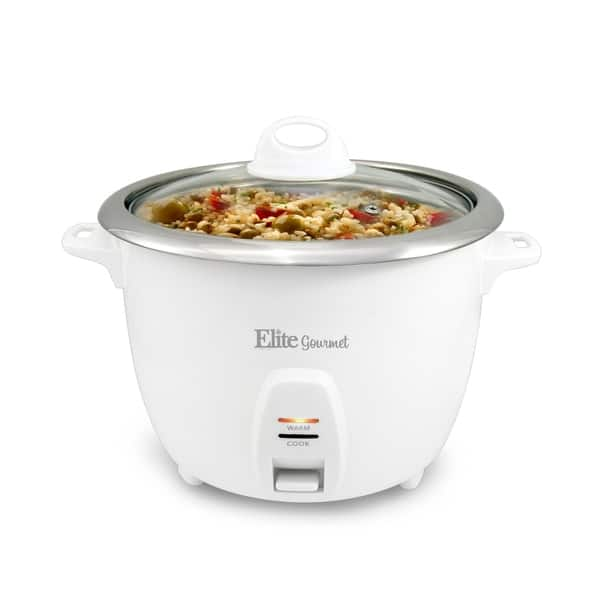 Elite ERC-2010 10-Cup Rice Cooker with Stainless Steel Pot - Bed Bath ...