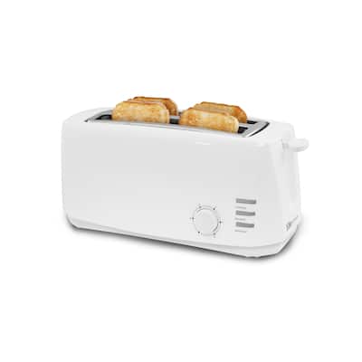 Elite Gourment 4 Slice Long Slot Cool Touch Toaster ECT-4829
