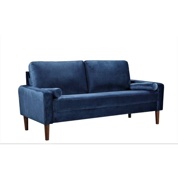 slide 2 of 9, Lowery Velvet Kitts Classic Chesterfield Sofa
