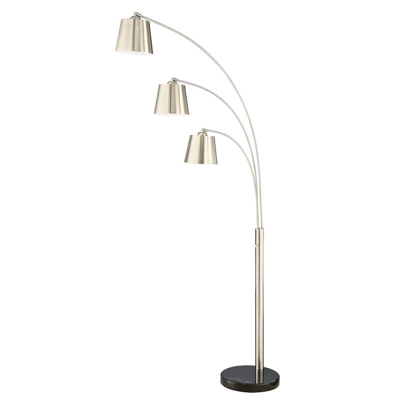 Quana 3 Light Arch Lamp