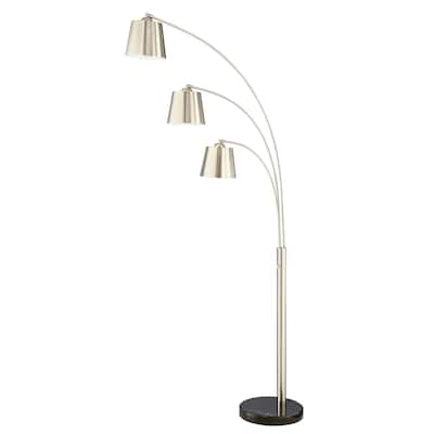 Quana 3 Light Arch Lamp