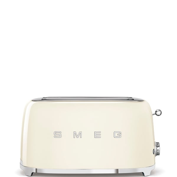 50's Retro Style Aesthetic 4 Slice Toaster Cream