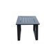 Cast Aluminum Outdoor Square End Table,Patio Metal Side Table - Thumbnail 0