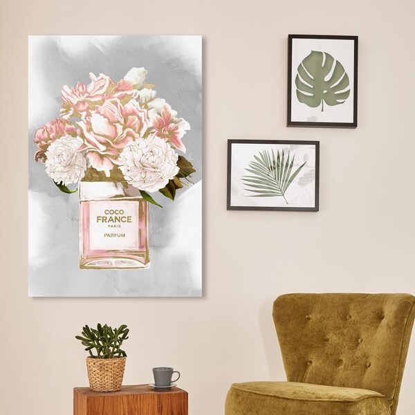 Oliver Gal 'Floral Perfume Peonies Tall' Floral and
