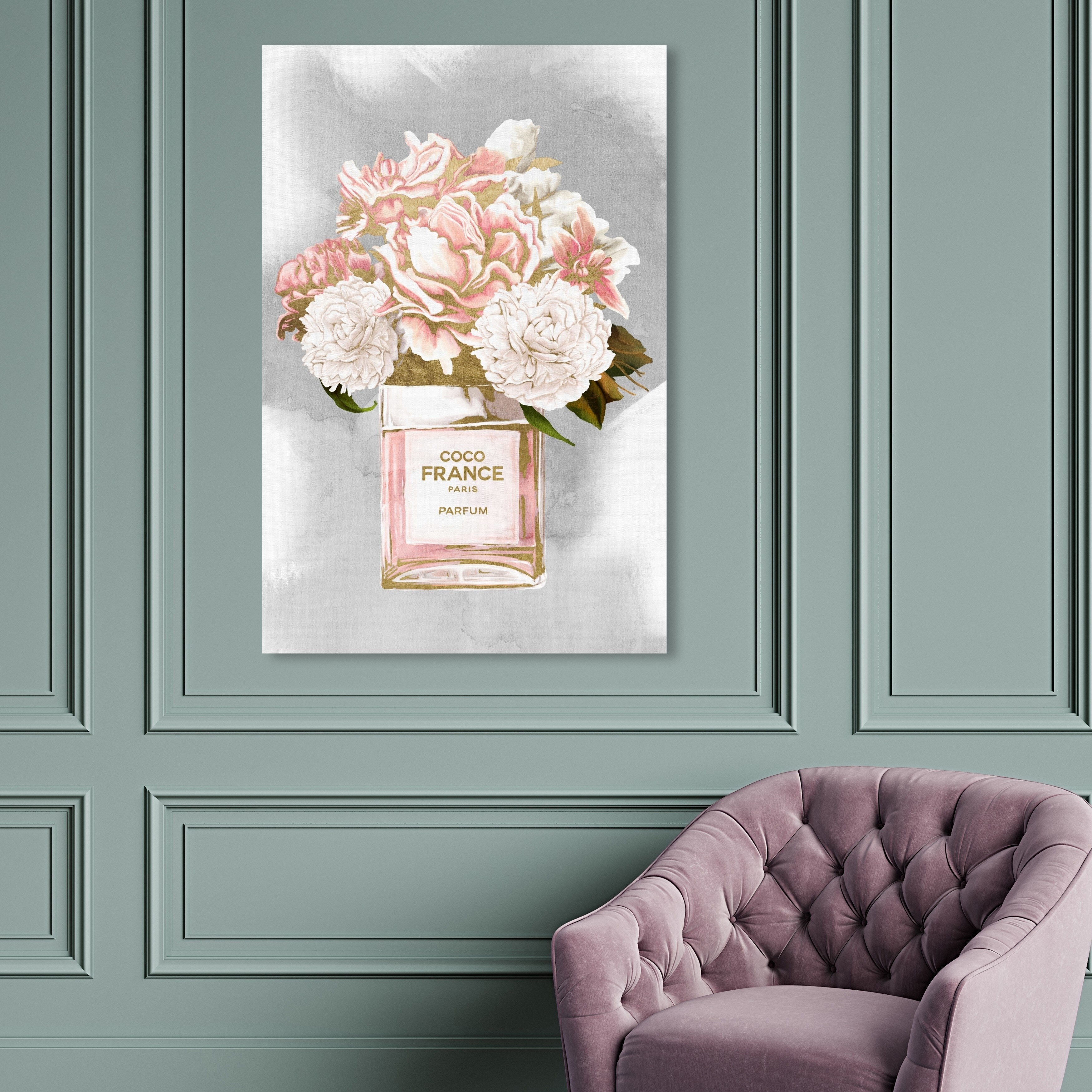 OLIVER GAL オリバーガル Flowers and Perfume v9 - 絵画