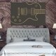 preview thumbnail 11 of 9, Oliver Gal 'Guitar One' Music and Dance Wall Art Canvas Print - Black, Gold