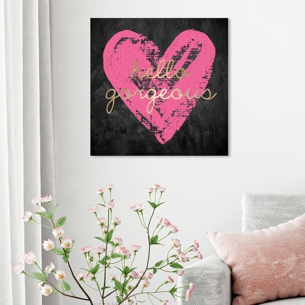 Pink Fashion Wall Art Print