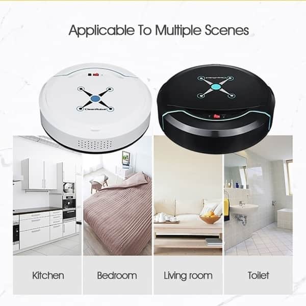 Home 4 in 1 Rechargeable Auto Cleaning Robot Smart Sweeping Robot Dirt Dust Hair