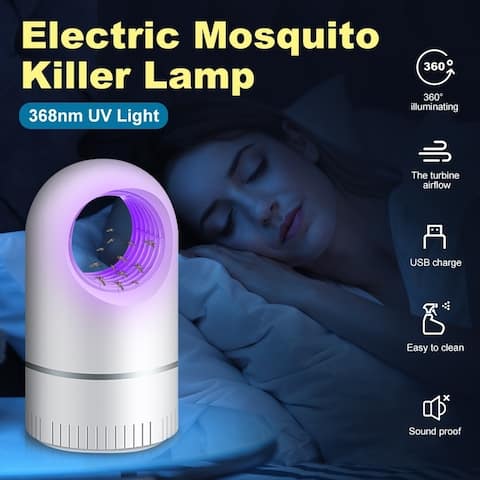 Mosquito Killer Light USB mosquito repellent Lamp Led Anti Mosquito trap electric silent killer Bug Zapper Pest Fly Killer