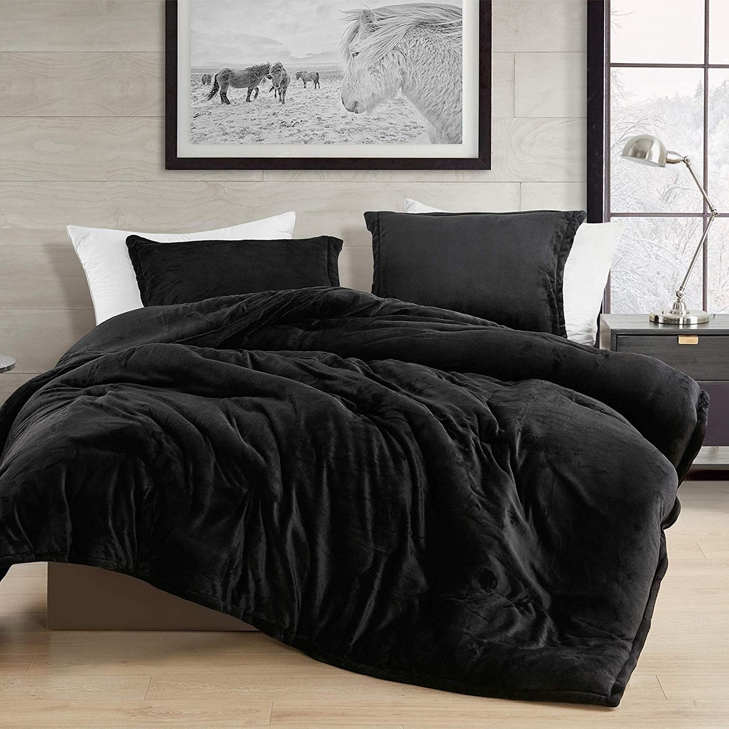 Black Touchy Feely Coma Inducer Oversized Comforter On Sale Overstock 28858917