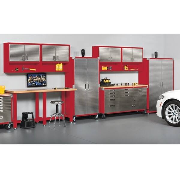 Shop Seville Classics 48 In W X 24 In D X 65 5 In H Red Ultrahd