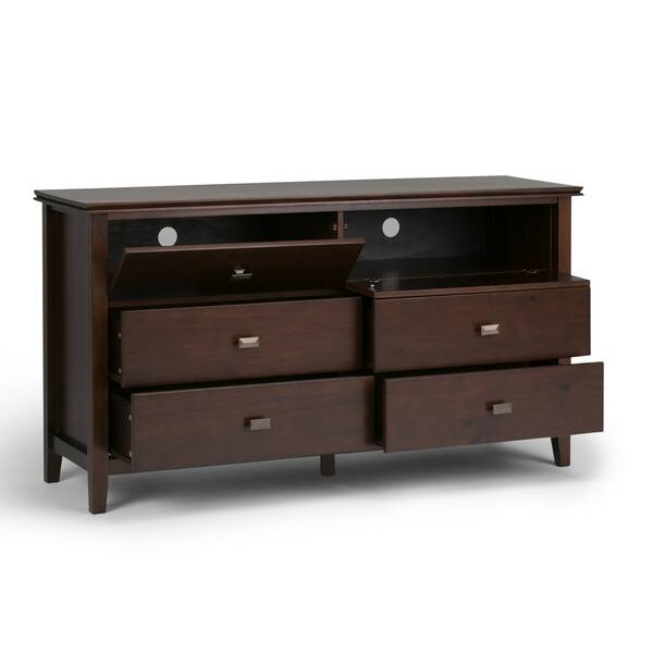 Shop Wyndenhall Stratford Solid Wood 60 Inch Wide Contemporary