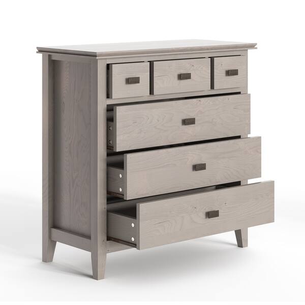 Wyndenhall Stratford Solid Wood 36 Inch Wide Contemporary Wyndenhall Stratford Solid Wood 36