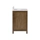 The Gray Barn Pennington Modern Farmhouse Brown Stone 24-Inch Bath Vanity - Thumbnail 5