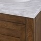 The Gray Barn Pennington Modern Farmhouse Brown Stone 24-Inch Bath Vanity - Thumbnail 1